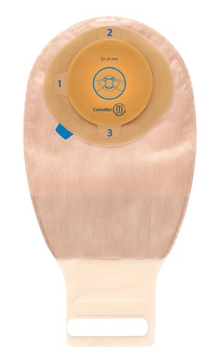 [CON-413516] Filtered Ostomy Pouch Esteem™ + One-Piece System 12 Inch Length 1-3%XE2?%X8416 to 1-9%XE2?%X8416 Inch Stoma Opening Drainable Mold to Fit